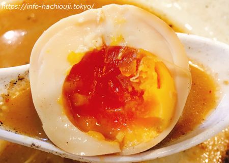 中華そば松葉　煮卵